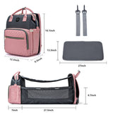 PORTABLE BACKPACK MOTHER AND BABY BAG_CWAB2233
