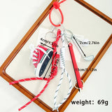 MINI CANVAS SNEAKER CHARM SPORTY GOLF STYLE_CWMM7552