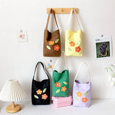 CANVAS TOTE FOR DRINKS PHONE SUMMER STYLE_CWAB5604