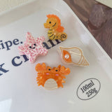 MINI OCEAN ANIMAL HAIR CLAW CUTE ACETATE CLIP_CWAHA1325