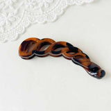 Bow Banana Hair Clip Elegant Ponytail Holder_Cwaha07559