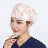NURSE CAP OPERATING ROOM ADJUSTABLE ROUND CAP_CWAH3336