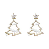 2024 NEW CHRISTMAS TREE DIAMOND EARRINGS_CWAJE2386