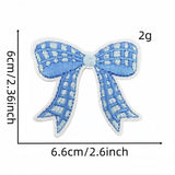 CARTOON EMBROIDERY BLUE SERIES CLOTH PATCH_CWMM4066