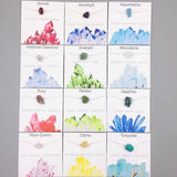 NATURAL CRYSTAL PENDANT NECKLACE WITH CARD_CWAJE1052