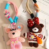 DOPAMINE PLUSH SWEATER DOLL KEYCHAIN BAG CHARM_CWMM7870