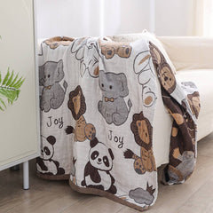 CARTOON ABSORBENT QUICK DRYING GAUZE BATH TOWEL_CWMM1618
