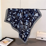 Elegant Code Herringbone Cotton-Linen Scarf_Cwasc03445