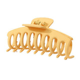 4.3" Matte Ps Plastic Hair Claw Clip, Strong Hold_Cwaha08207