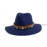 OUTDOOR BEACH SUNSCREEN PANAMA HAT_CWAH1250