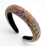 BAROQUE RHINESTONE DECOR HAIR HOOP_CWAHA0356