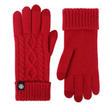 Winter Cycling Wool Twist Touch Screen Gloves_Cwag0391