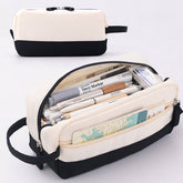 NEW LARGE CAPACITY DOUBLE LAYER PENCIL CASE_CWMM1979