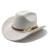 BELT BUCKLE WESTERN COWBOY HAT ADJUSTABLE BRIM_CWAH2532