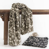 Vintage Knit Scarf Fall/Winter Couples Wrap