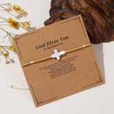 CROSS MIYUKI FINE RICE BEADS HANDMADE BRACELET_CWMM3852