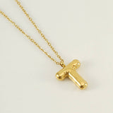 18K GOLD 26 LETTER PENDANT NECKLACE_CWAJE0676