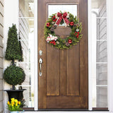 NORDIC STYLE PE WOOD CHRISTMAS WREATH DECOR_CWAJE05400