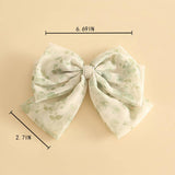 Three-Layer Mesh Small Pearl Bow Hairpin_Cwaha1799