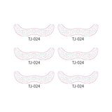 METALLIC FRECKLE FACE TATTOO STICKERS GOLD SILVER_CWMM8364