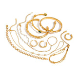 LUXURY STAINLESS STEEL FINGER CHAIN RING BRACELET_CWAJE4652