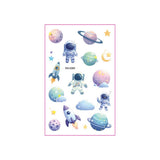 KIDS GLITTER TATTOO STICKERS BEAR BUTTERFLY STARS_CWMM8362