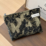 Golden Butterfly Makeup Bag Small Travel Washpouch_Cuab00687
