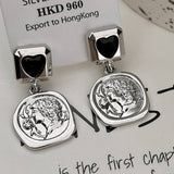 LIGHT LUXURY ZIRCON GEOMETRIC LOVE STUD EARRINGS_CWAJE1326