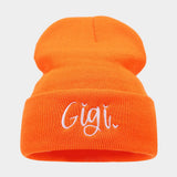 FASHIONABLE LETTER EMBROIDERY CASUAL KNITTED HAT_CWAH2118