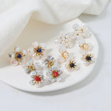 HIGH END FLOWER ANCIENT STYLE SWEET EARRINGS_CWAJE3770