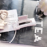 ELEGANT SQUARE HAIR CLAW MEDIUM ACETATE CLIP_CWAHA1483