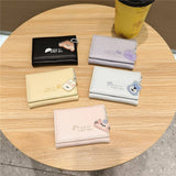 Cute Cartoon Pendant Mini Trifold Wallet_Cwab06195