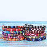 BOHEMIAN ETHNIC STYLE COLORFUL HANDWOVEN BRACELET_CWMM0538