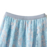 EMBROIDERED LAYERED TULLE SKIRT WITH ELASTIC WAIST_CWBMS0396