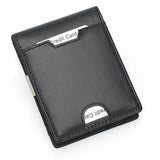 MEN RETRO ZIPPER CREDIT CARD BAG WALLET_CWAB1340