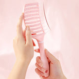 Women Hair Root Fluffy Massage Large Curved Comb_Cwmm0926