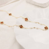 NEW ELEGANT PEARL SWEATER NECKLACE FOR WOMEN_CWAJE3899