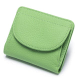 MINI SIMPLE FOLDING ULTRA THIN LEATHER WALLET_CWAB3710