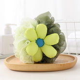 BATH POUF EXTRA LARGE TWO COLOR FOAMING BATH BALL_CWMM3346