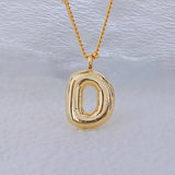 18K GOLD 26 LETTERS CUTE HIP HOP PENDANT NECKLACE_CWMM5871