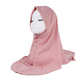 SOLID COLOR LOOSE PULLOVER ETHNIC HEADSCARF_CWASC2423