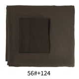 Two-Piece Chiffon Shawl And Headscarf_Cwasc2424