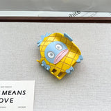 FRUIT SERIES ACETATE HAIR CLIPS WITH SHARK DESIGN_CWAHA5714