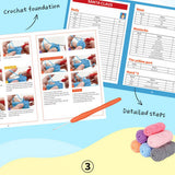 NEW PENGUIN DOLL ORNAMENT CROCHET MATERIAL PACK_CWMM0834