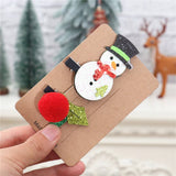 CHRISTMAS CHILDREN GIRLS HOLIDAY HAIR CLIP_CWAHA2746