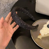 DIAMOND DENIM WIDE BRIM VERSATILE HEADBAND_CWAHA2385