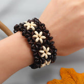 COCONUT SHELL ETHNIC STYLE HANDMADE BRACELET_CWMM4410