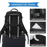 STYLISH WATERPROOF BACKPACK TOILETRY TRAVEL BAG_CWAB2349