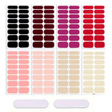 Solid Nail Film Stickers 16Pcs Set_Cwmm11205