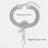 EXQUISITE AND FASHIONABLE FULL ZIRCONIUM NECKLACE_CWAJE2827